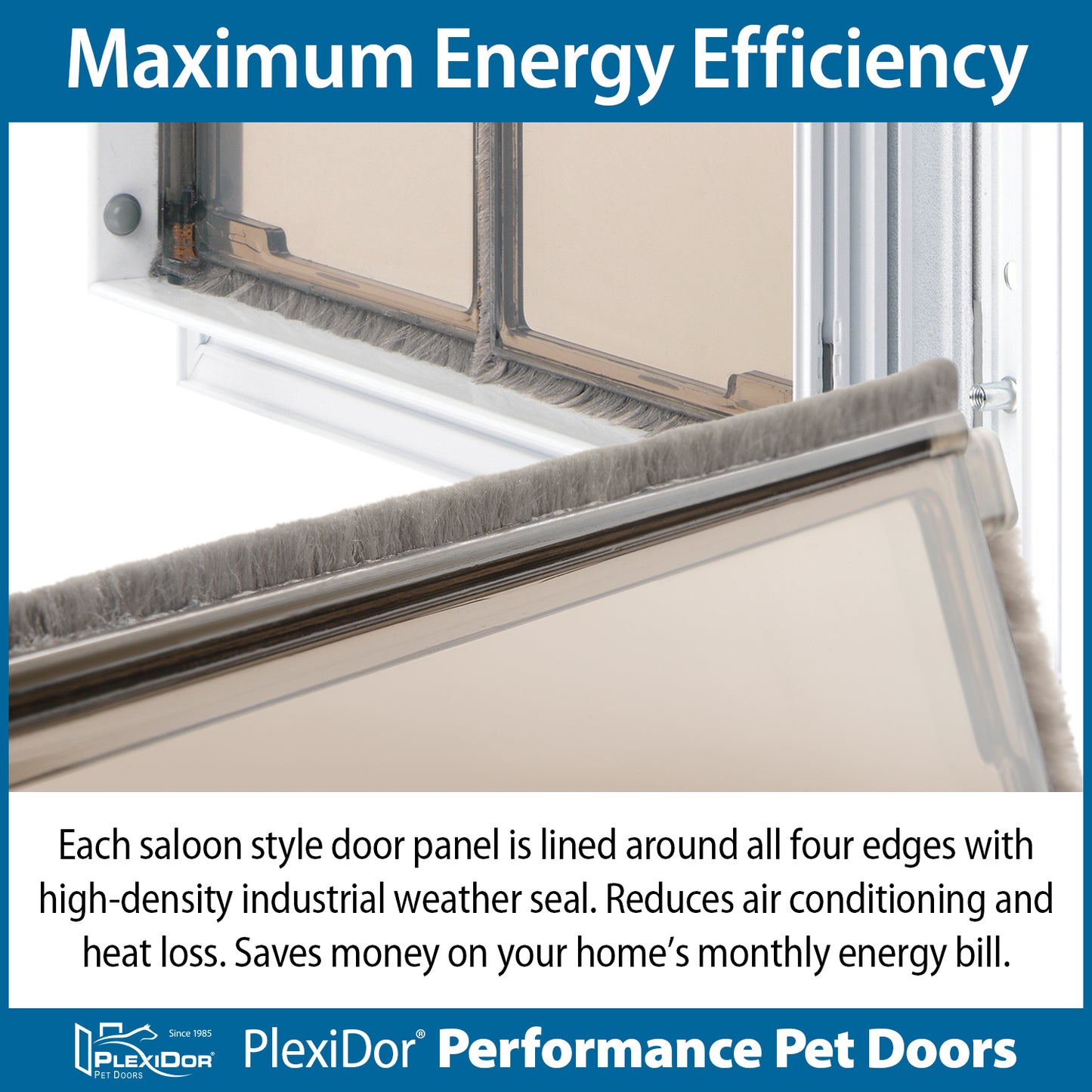 PlexiDor - Small Cat/Dog Door  - Door Series