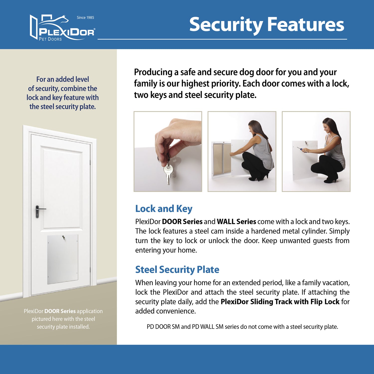 Pet door security