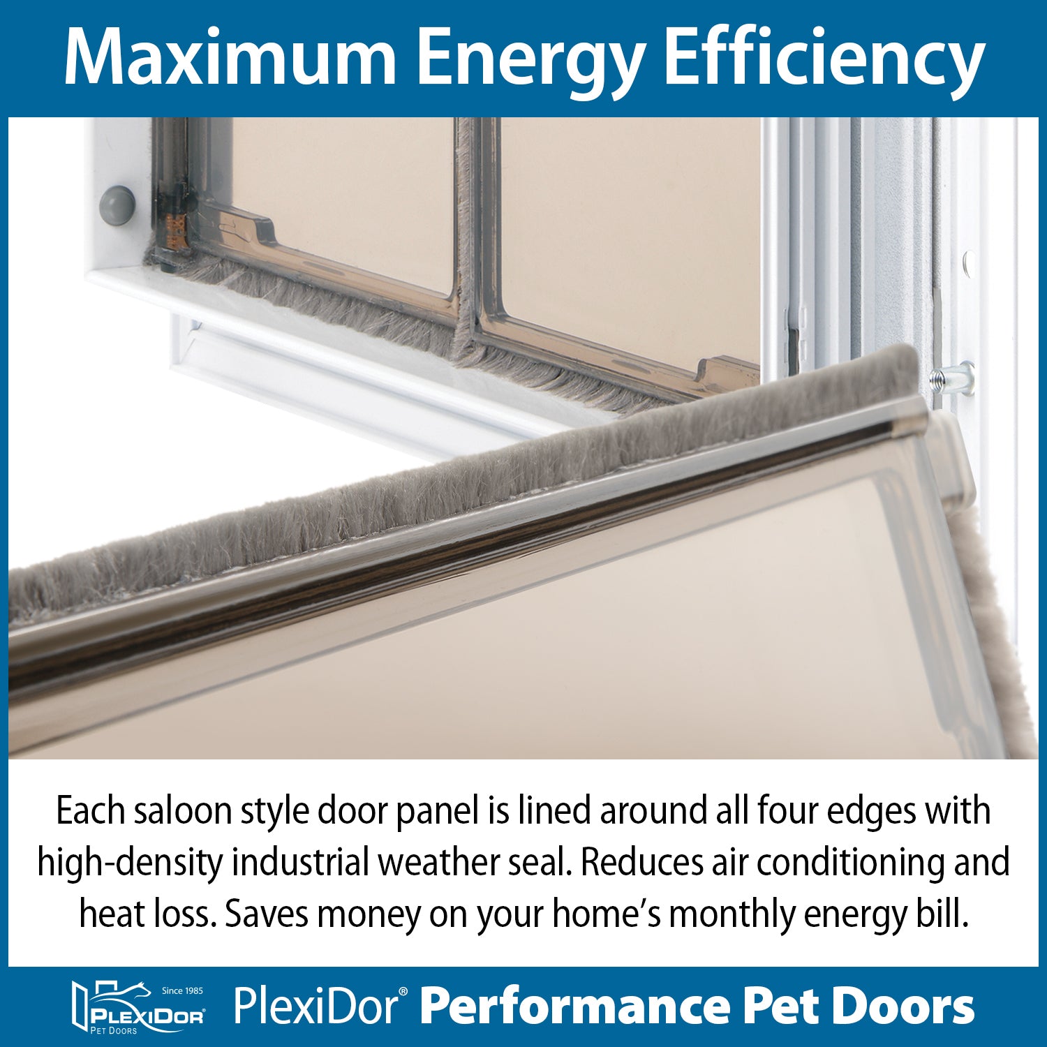 Pet Door weather seal
