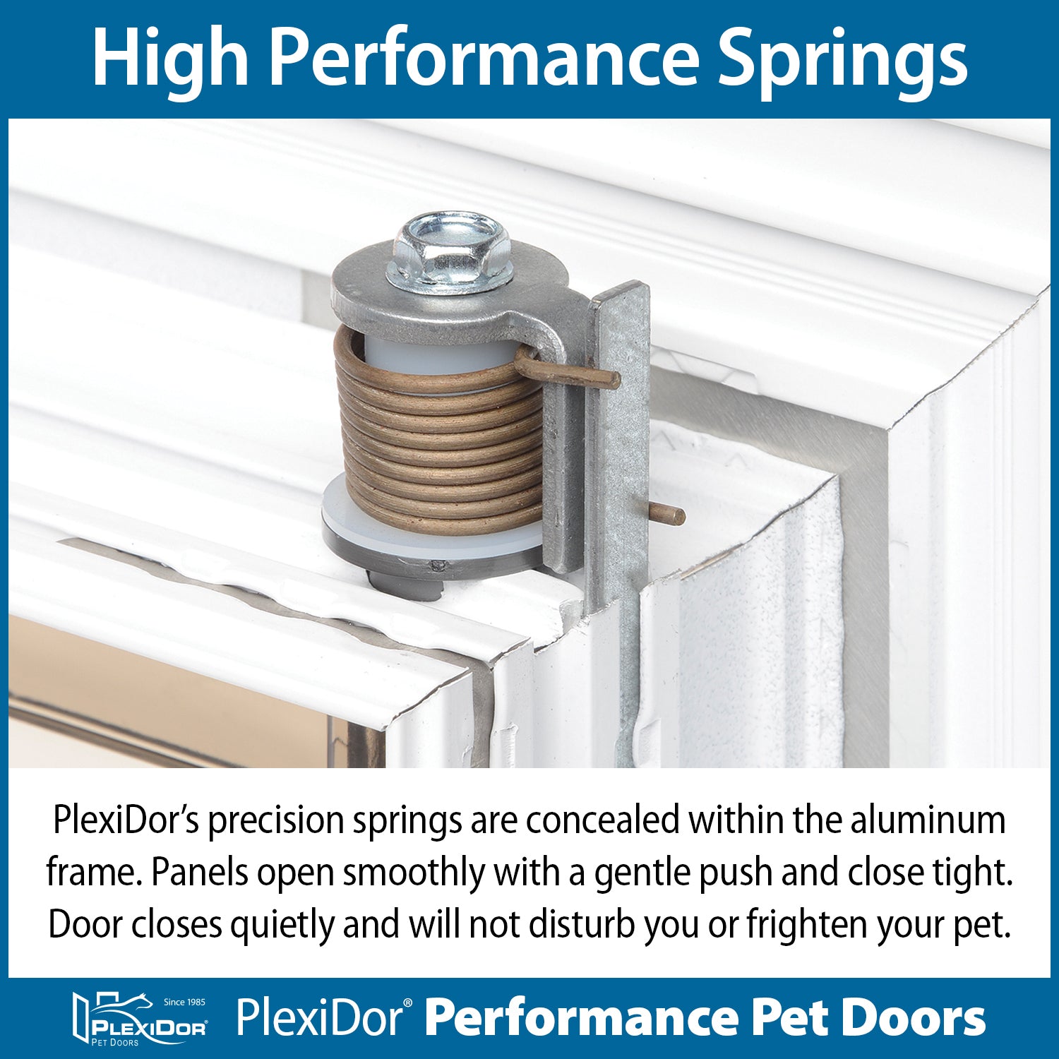 Self closing pet door